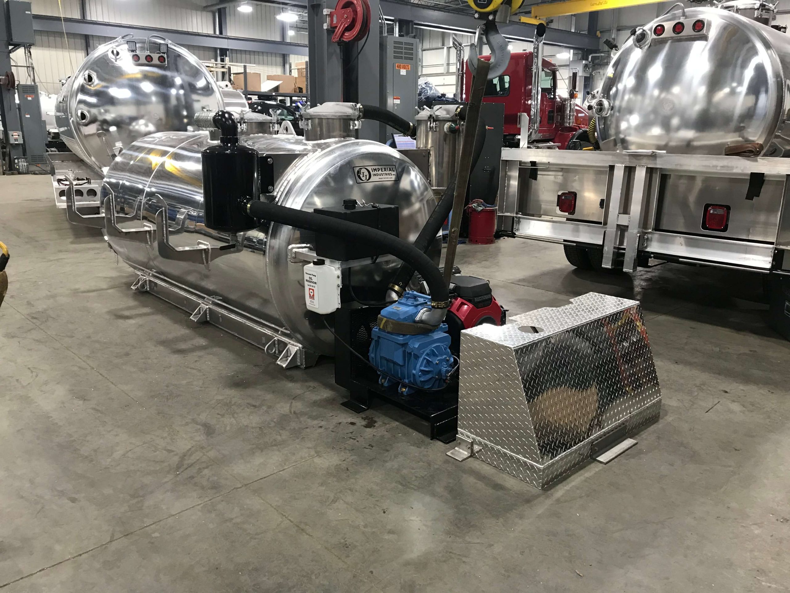 Imperial Industries (1200Gallon) SlideIn Units Hydro Vac and Combo