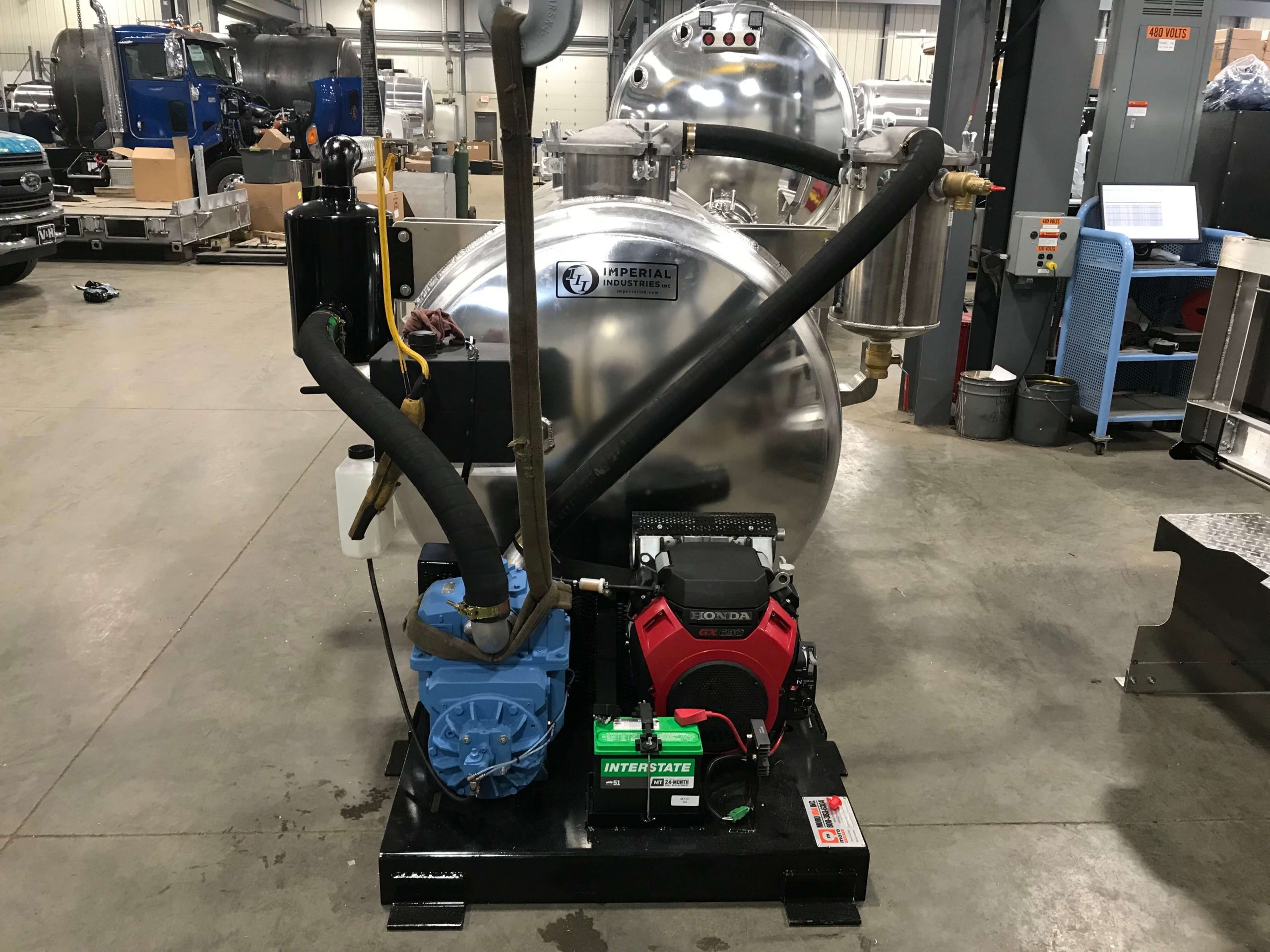 Imperial Industries (1200Gallon) SlideIn Units Hydro Vac and Combo