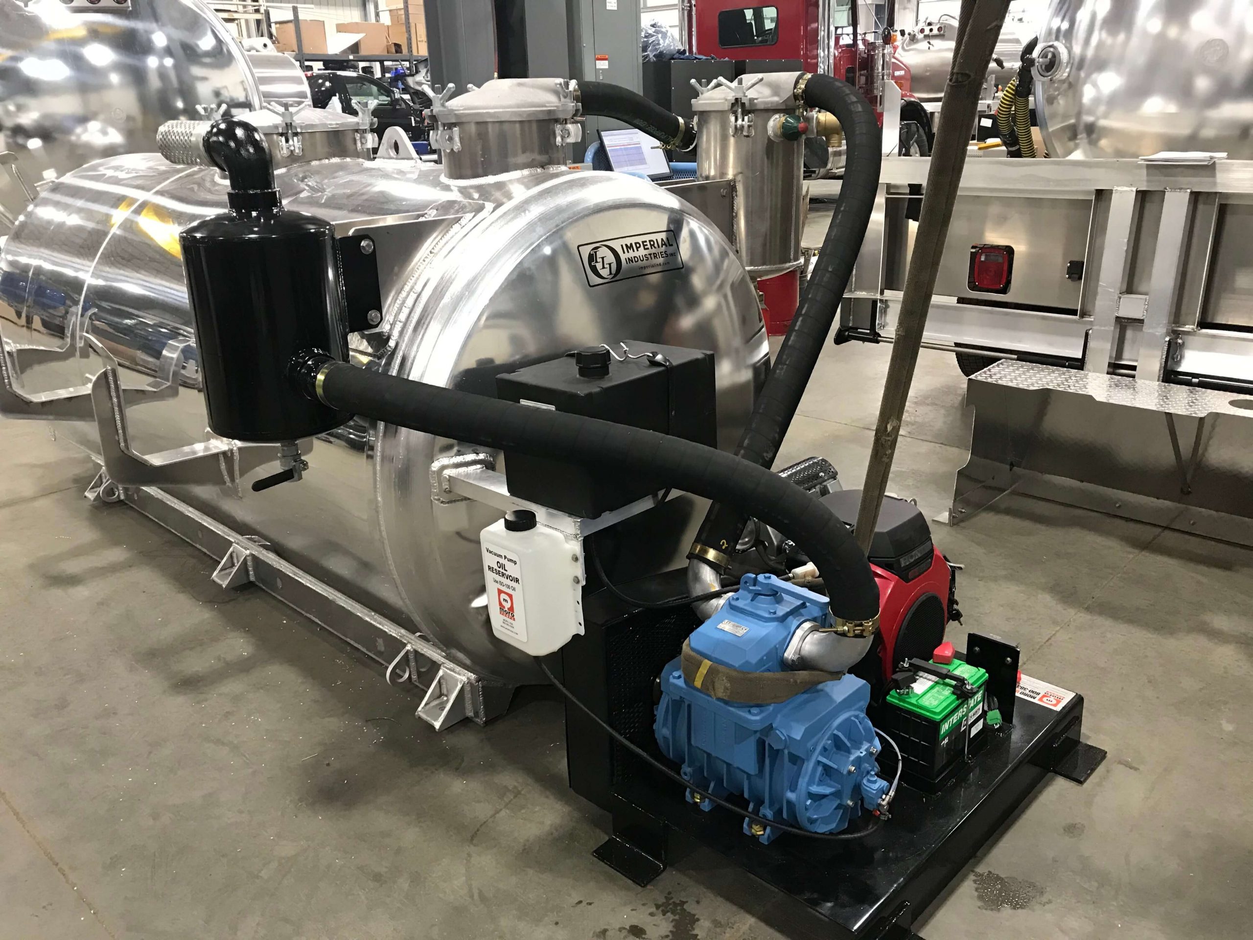 Imperial Industries (1200Gallon) SlideIn Units Hydro Vac and Combo