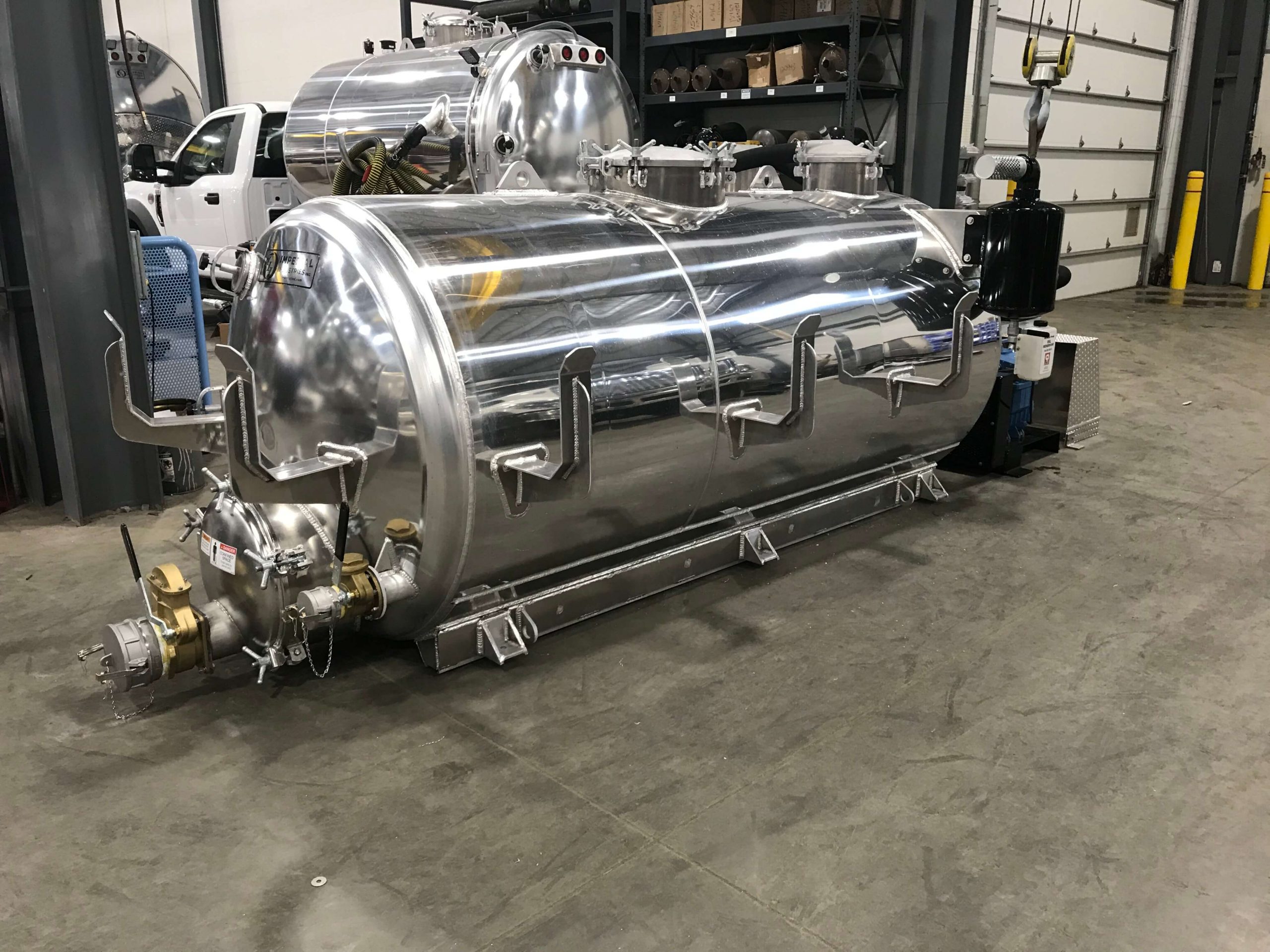 Imperial Industries (1200Gallon) SlideIn Units Hydro Vac and Combo