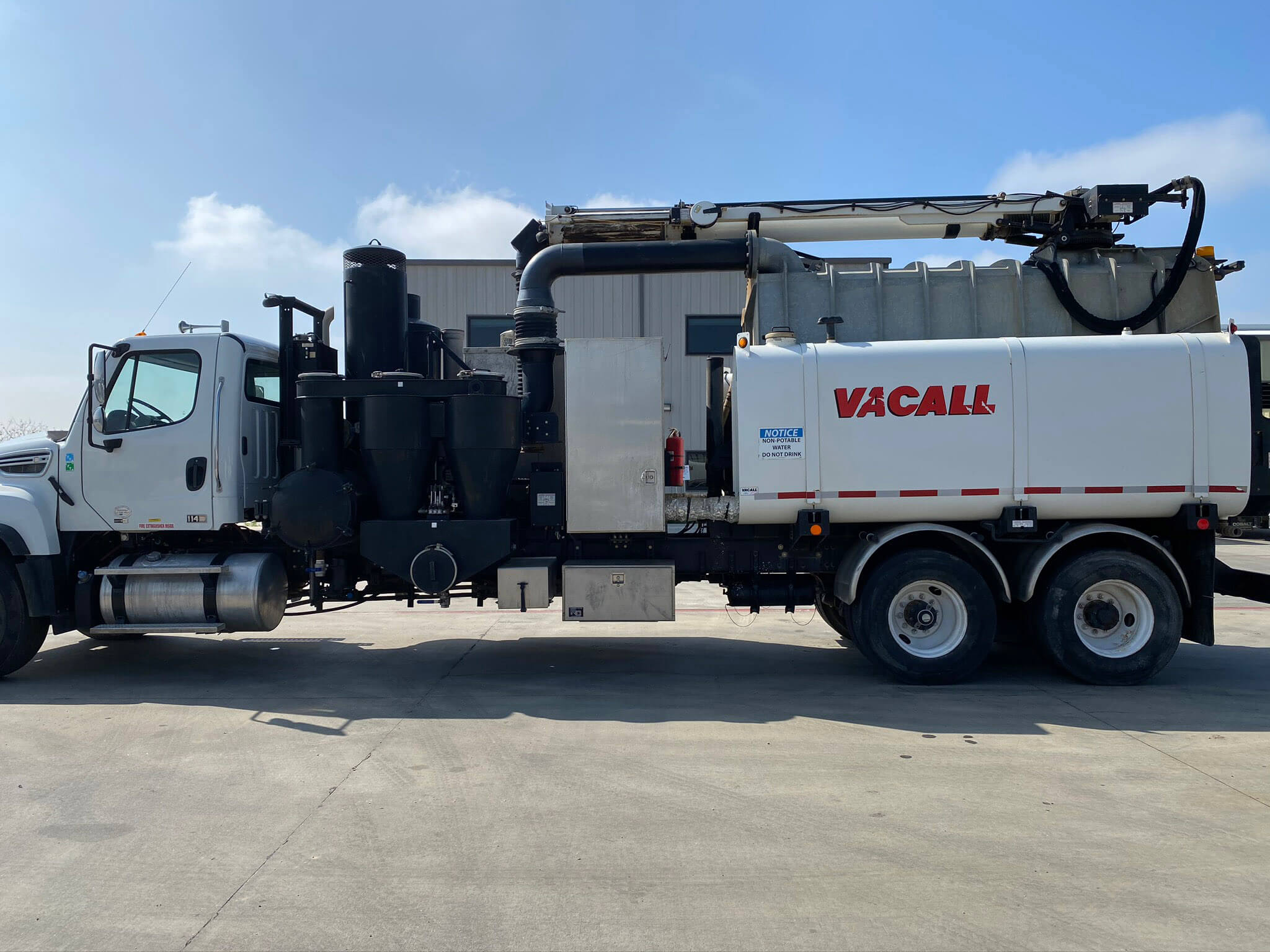 2014 VacAll AllExcavate AE1213 (12 Yard / 1300 Water) Hydro Excavation