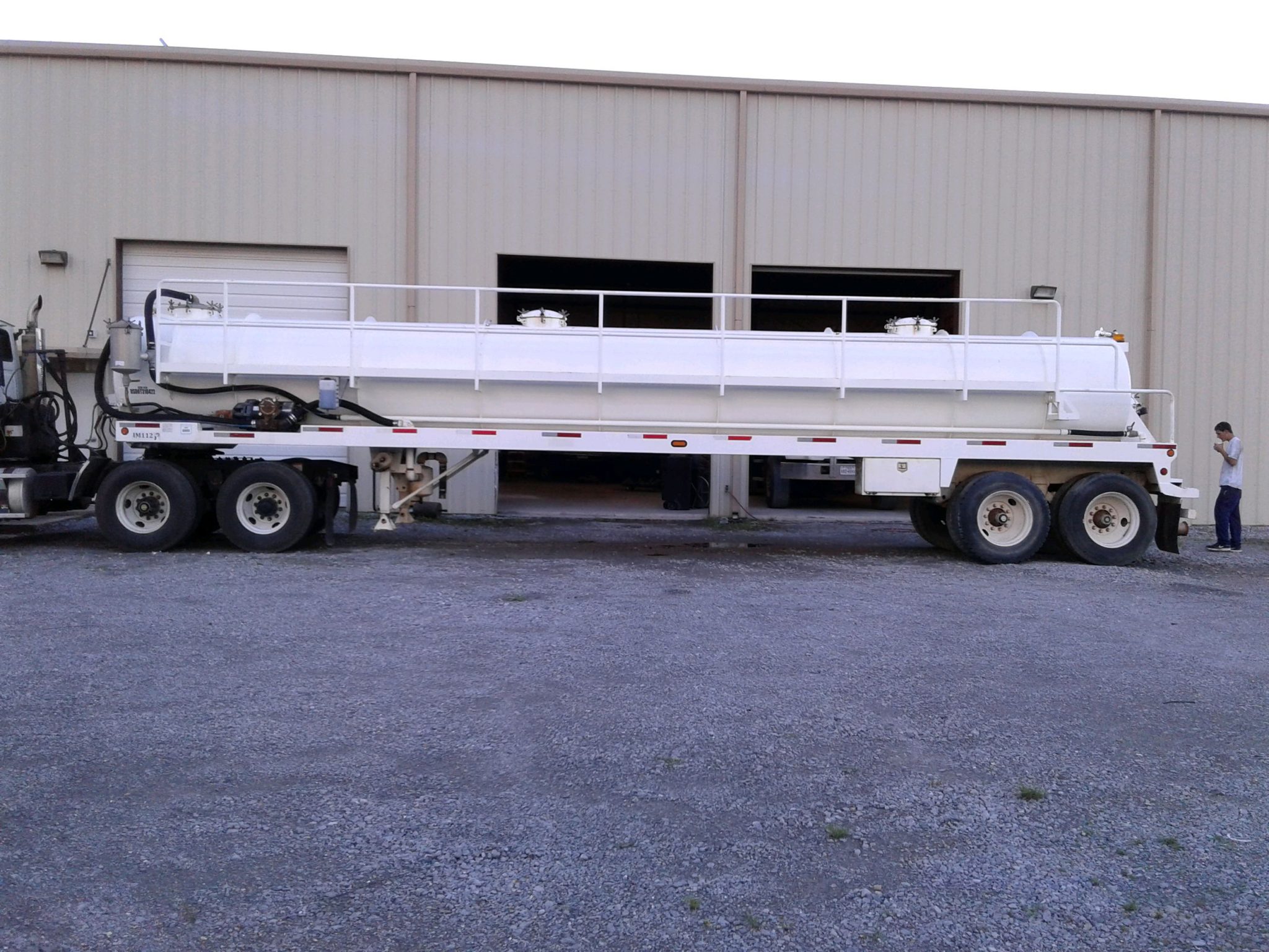 2012 Troxell NonCode (130 Barrel / 5460 Gallon) Vacuum Trailer w/ Vacuum Pump