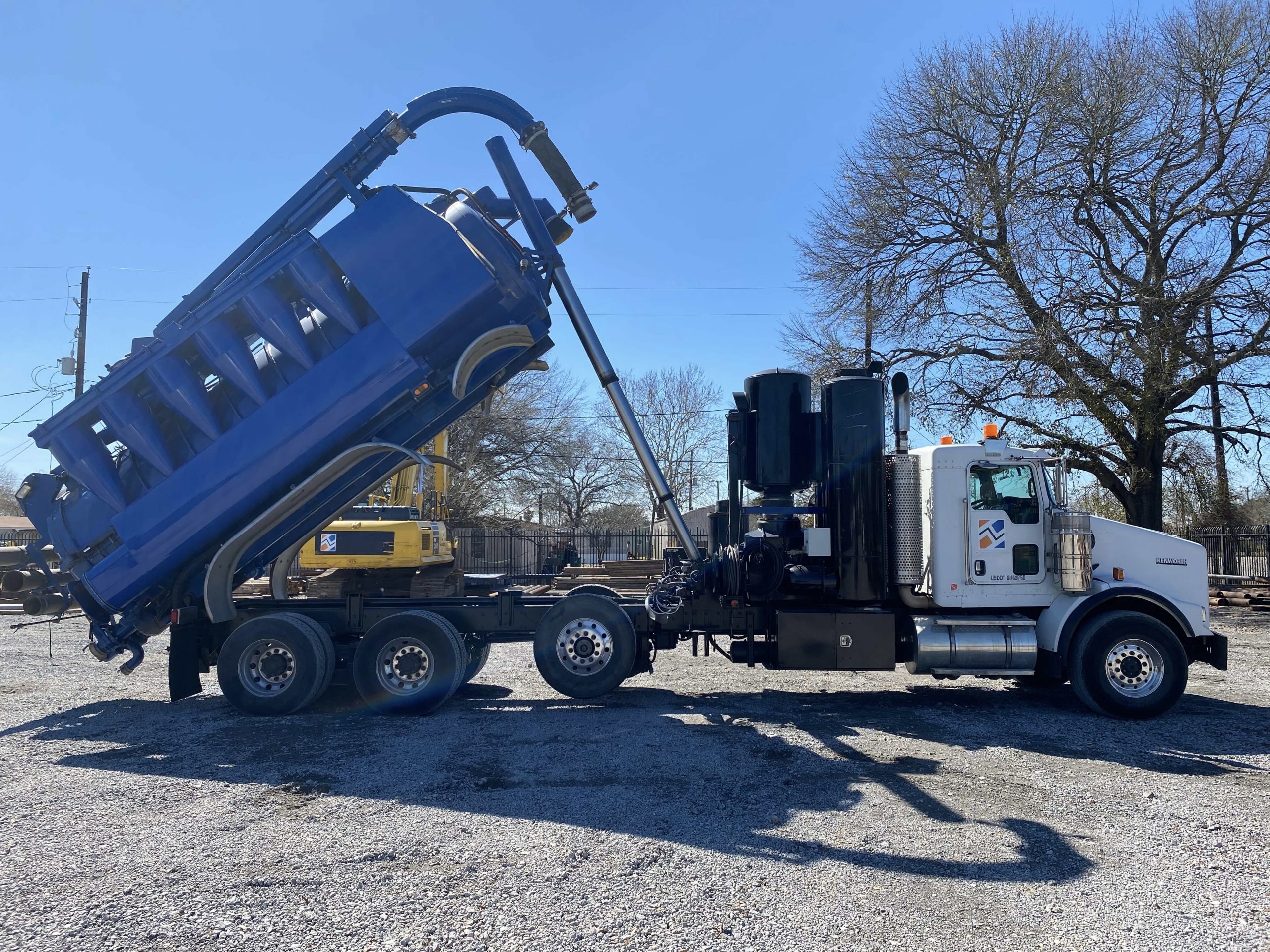 2009 GapVax HV56 (15 Yard / 1200 Water) Air Mover and Hydrovac Hydro