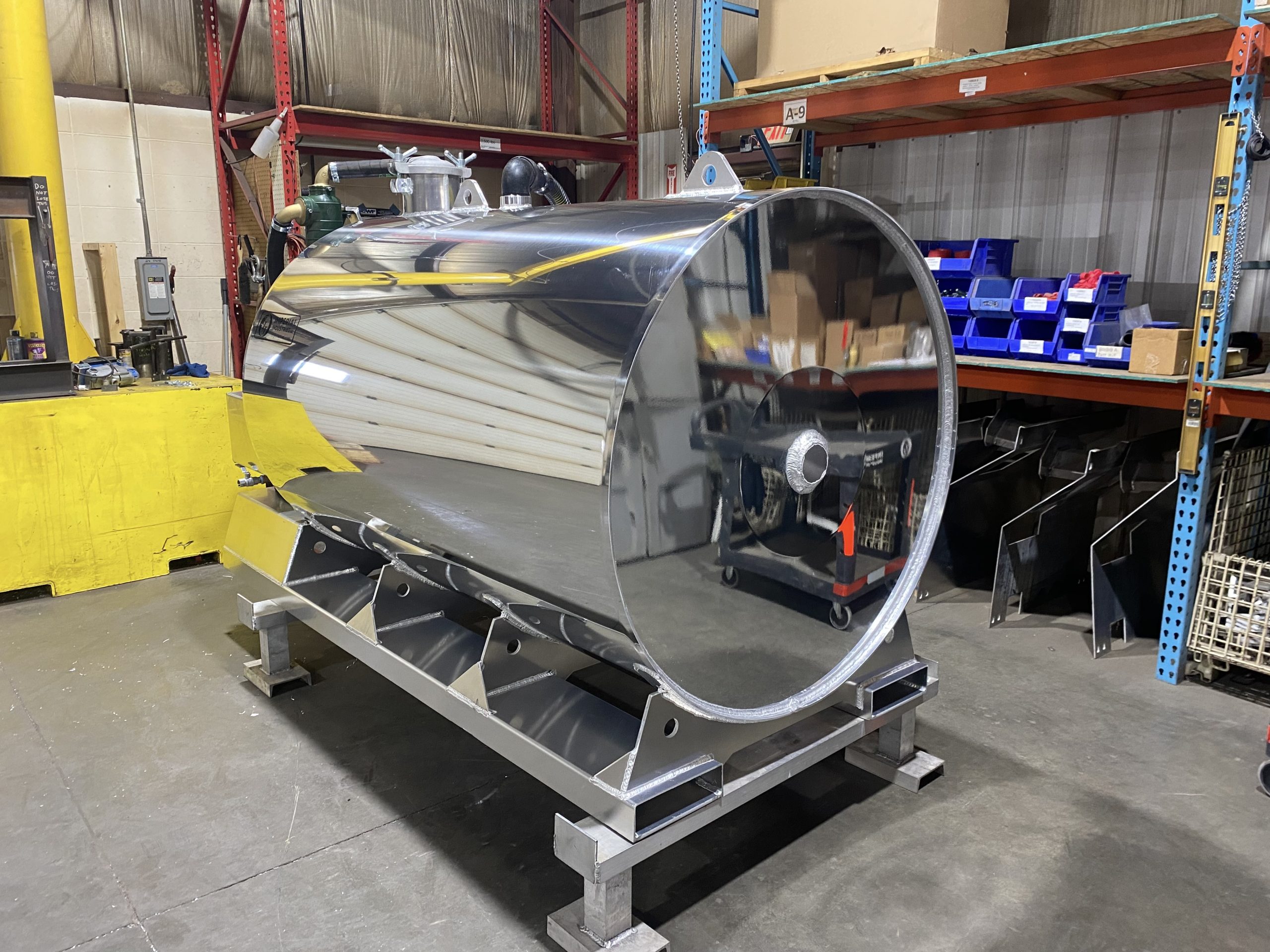 650Gallon Vacuum Service SlideIn Unit Hydro Vac and Combo Vac Truck