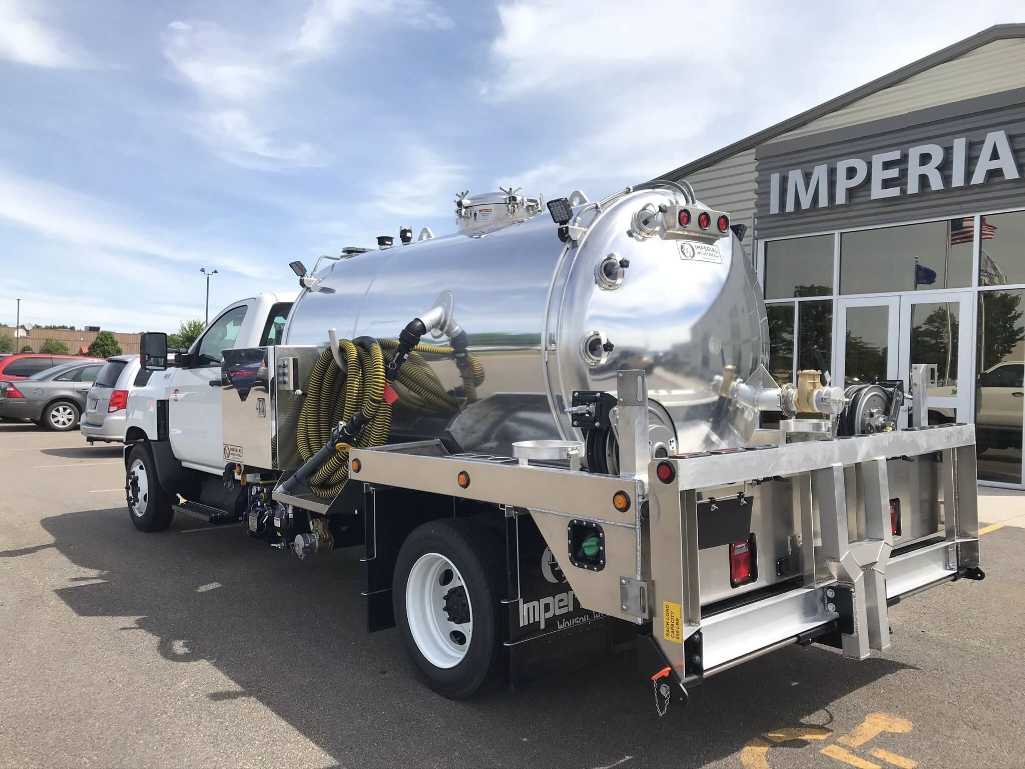 2022 Imperial Industries Aluminum (1300Gallon) Portable Restroom Truck